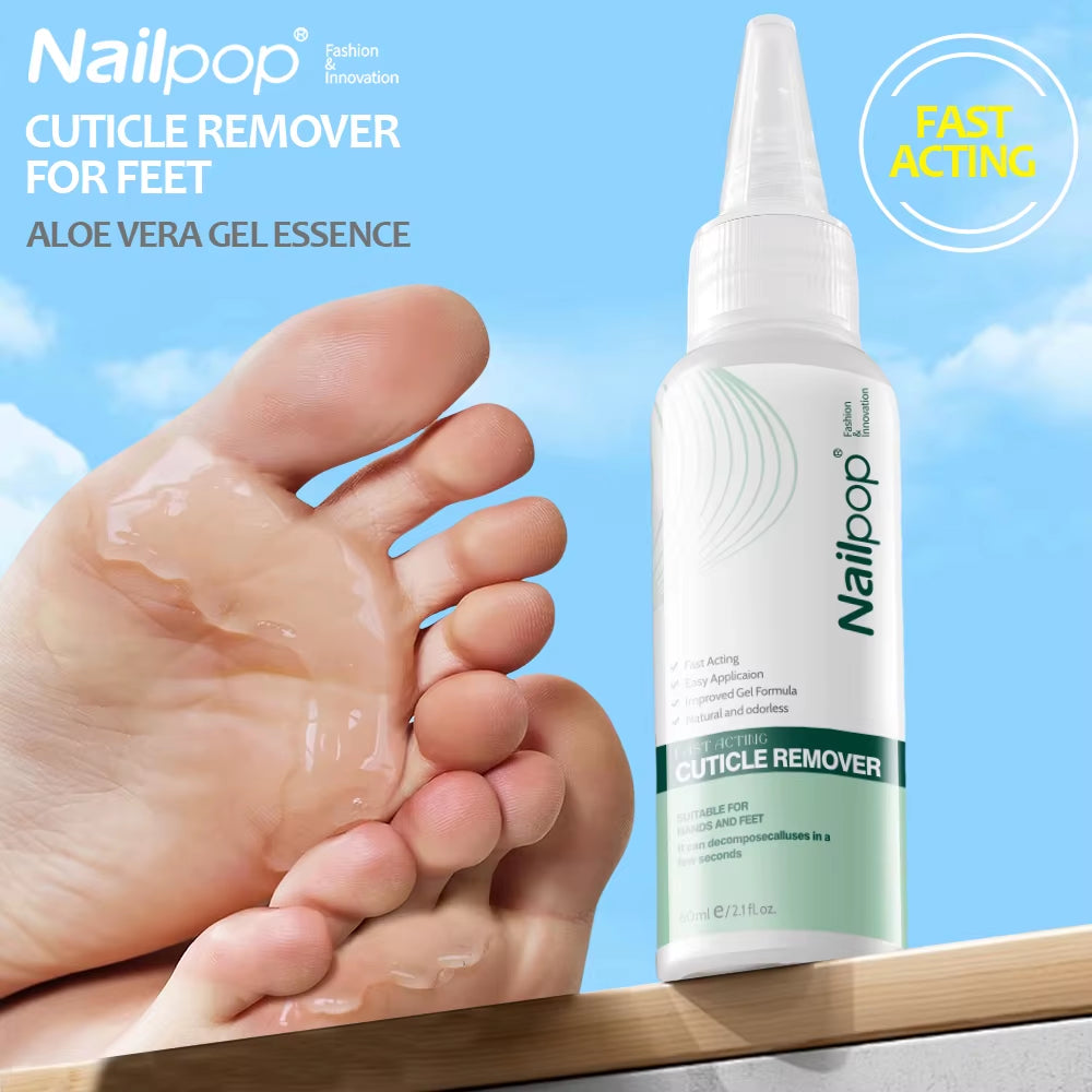 NAILPOP Extra Strength Callus Remover for Feet and Foot File Kit Remove Hard Skins Heels and Tough Callouses from Feet Quickly