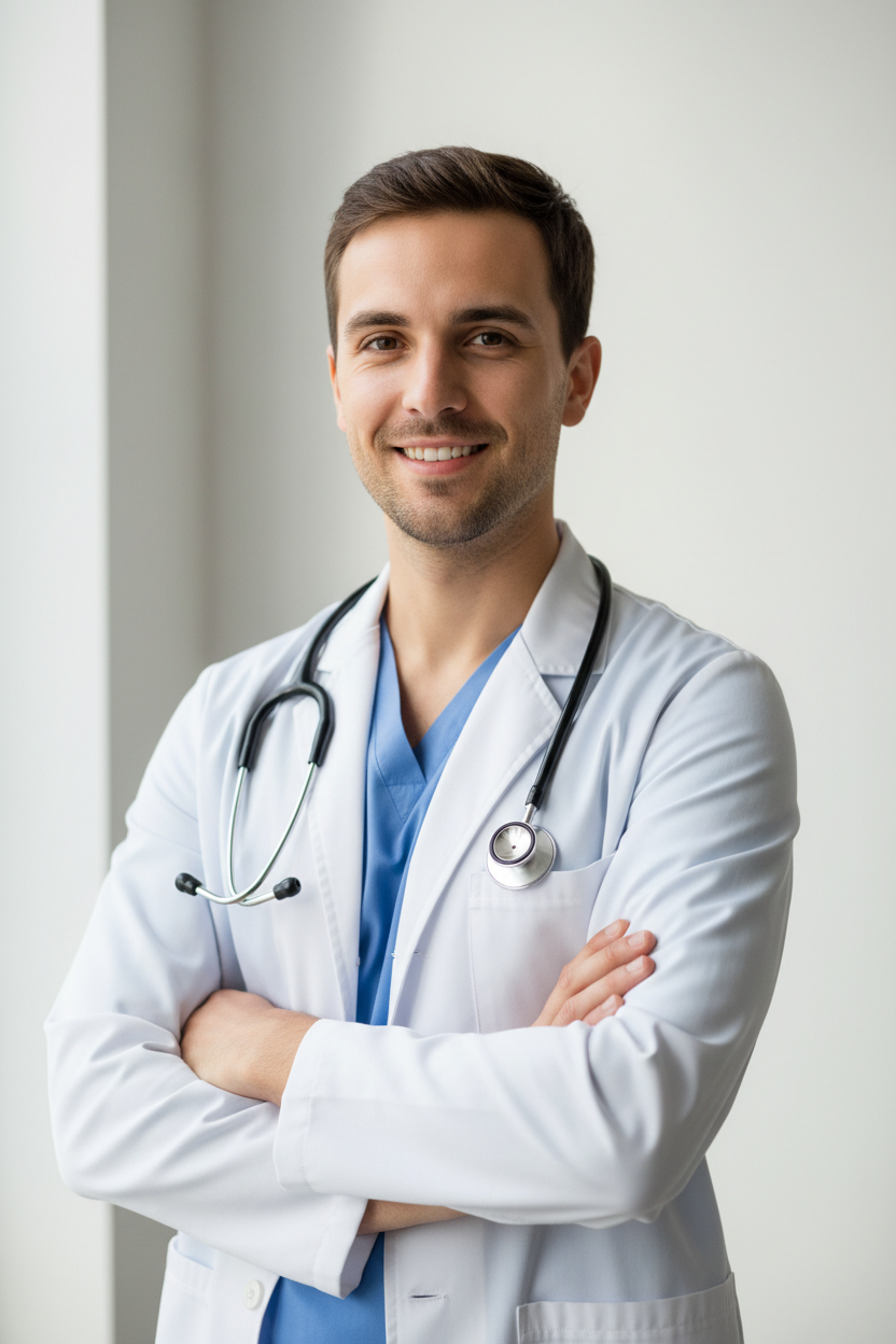 Doctor John Davis - Waist Up