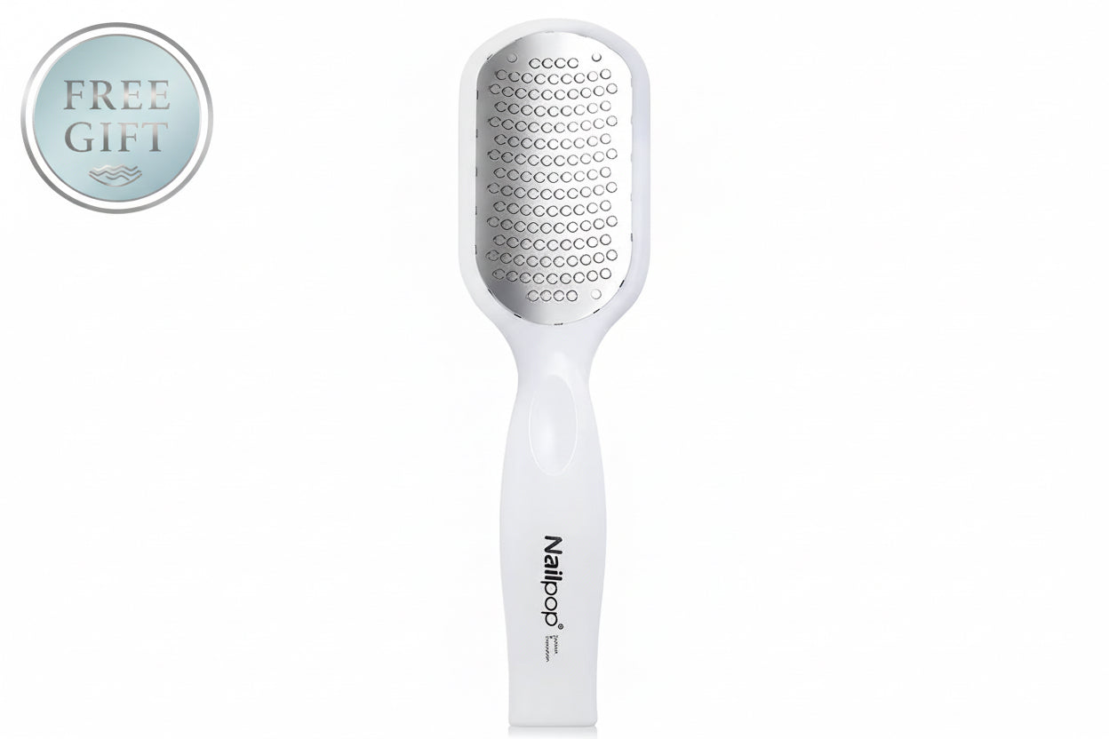 NAILPOP Extra Strength Callus Remover for Feet and Foot File Kit Remove Hard Skins Heels and Tough Callouses from Feet Quickly