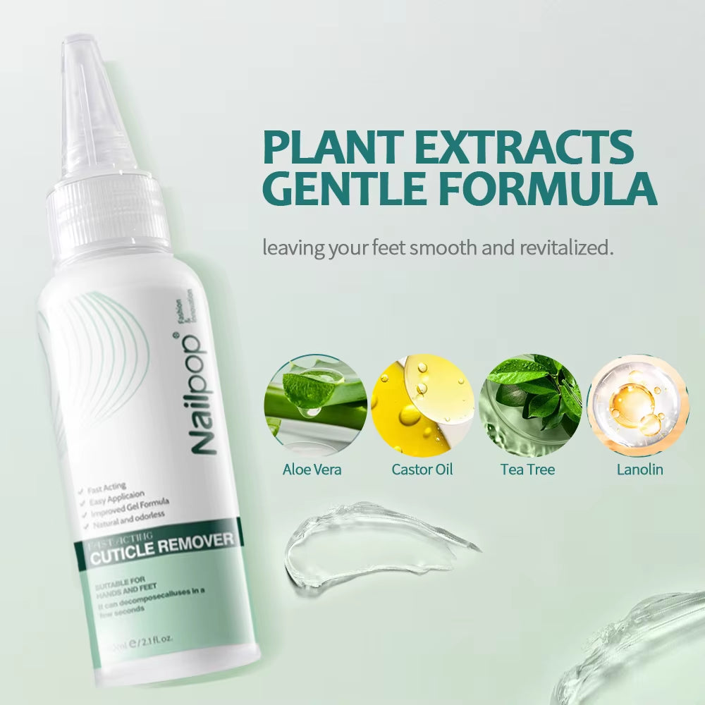 NAILPOP Extra Strength Callus Remover for Feet and Foot File Kit Remove Hard Skins Heels and Tough Callouses from Feet Quickly